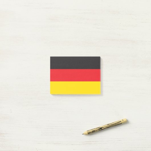 3 Farbkombination, Flag Post-it Klebezettel (Auf Schreibtisch)
