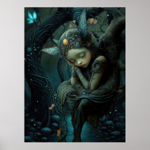 *~* 3 FD3 Verzauberung Nymph Spirit Fantasy Poster