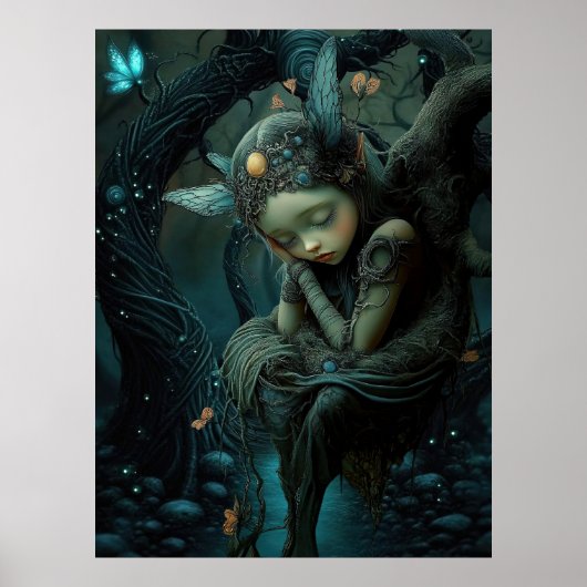 *~* 3 FD3 Verzauberung Nymph Spirit Fantasy Poster (Vorne)