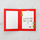 3 Fibonacci-Blume auf dem Abschluss Fettreifen Karte (Innenseite)