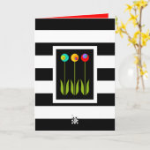 3 Fibonacci-Blume Geburtstag Karte (Gelbe Blume)