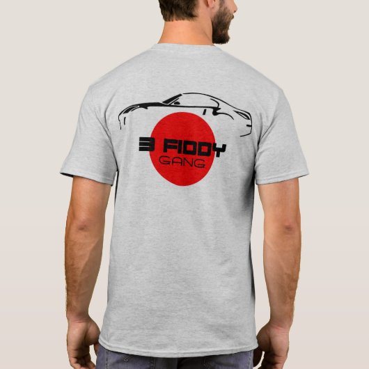 3 Fiddy 350 Paridy T-Shirt (Rückseite)