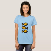 3 Fische T-Shirt (Vorne ganz)