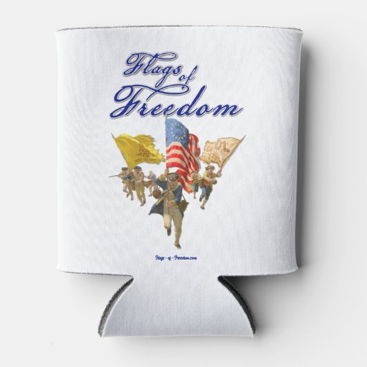 3 Flags of Freedom Dosenkühler (Vorderseite)