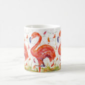3 Flamingo-Tasse Kaffeetasse (Mittel)