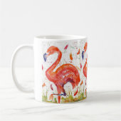 3 Flamingo-Tasse Kaffeetasse (Links)