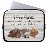 3 Flüsse Elektronik-Bag Laptopschutzhülle (Vorderseite)