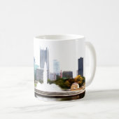 3 Flüsse Pittsburgh Tasse (VorderseiteRechts)