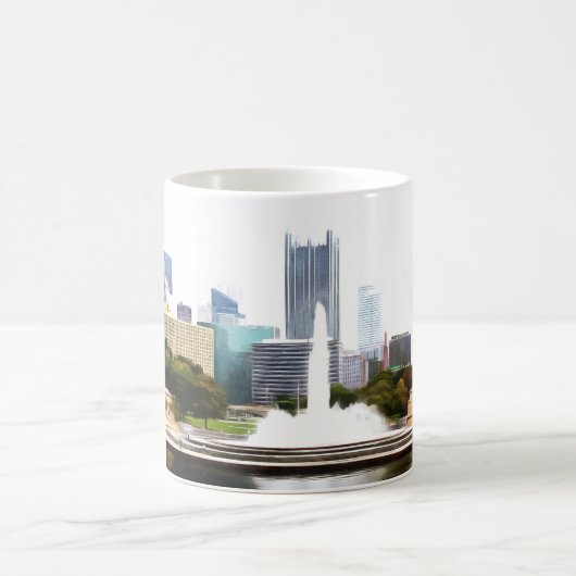 3 Flüsse Pittsburgh Tasse (Mittel)