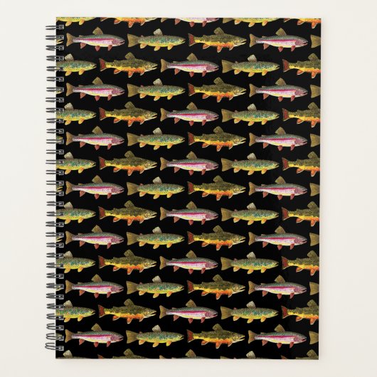 3 Forellen für Fische Planer (Vorderseite)