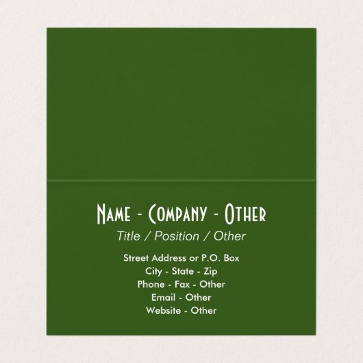 3 Forellen Skins Art - Fischfang Visitenkarten (Innenseite Aufgefaltet)