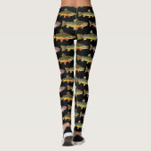 3 Forellenfischerei Frauen Leggings (Rückseite)