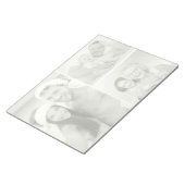 3 Foto Auto Bild in B & W Leuchtton umwandeln Notizblock (angewinkelt)