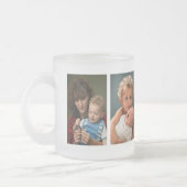 3 Foto benutzerdefinierter Text  Mattglastasse (Links)