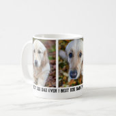 3 Foto Bester Hund Vater je Kaffeetasse (Vorderseite Links)
