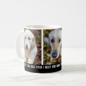 3 Foto Bester Hund Vater je Kaffeetasse (Vorderseite Links)