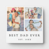 3 Foto Bester Vater je Fotoplatte (Vorderseite)
