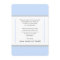 3 Foto Blue White Baby Dusche |Geburtsankündigung