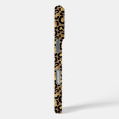 3 Foto Braun und Gold Leopardendruck Case-Mate iPhone Hülle (Rückseite / Rechts)