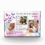 3 Foto  Bridge & Groom Liebe Story Journey Keepake<br><div class="desc">3 Foto Bride und Groom Liebe Geschichte Reise Keepake.</div>