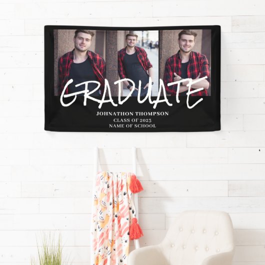 3 Foto Collage Abschluss Banner (Insitu)
