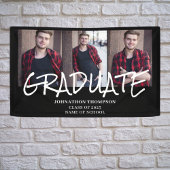 3 Foto Collage Abschluss Banner