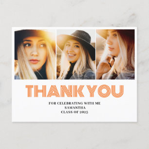 3-Foto-Collage-Abschluss-Danke Postkarte