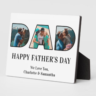 3 Foto Collage Alles Gute zum Vatertag Foto-Aussch Fotoplatte