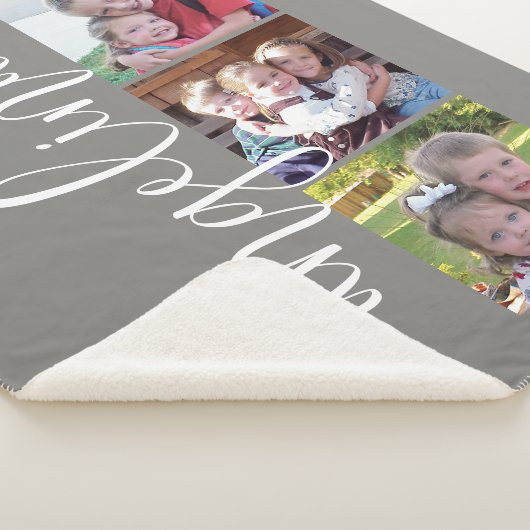 3 Foto Collage CAN EDIT Hintergrund FARBE Sherpadecke (3/4)