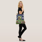 3 Foto Collage Canine Tote Bag Tasche (Am Model)