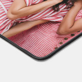 3 Foto Collage Custom Gift Schreibtischunterlage (Ecke)