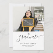 3 Foto Collage Lässiger Budget Abschluss Ankündigung (Vorderseite)