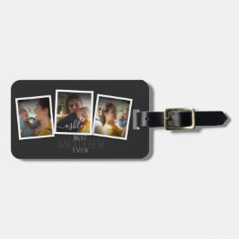 3 Foto Collage Mama Familienmüttertag Gepäckanhänger