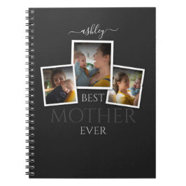 3 Foto Collage Mama Familienmüttertag Notizblock