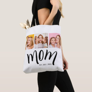 3-Foto-Collage Mama ist Elegant Praktisches Gesche Tasche