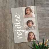 3 Foto Collage Minimal Freude frohe Weihnachten