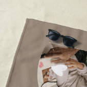 3 Foto Collage Papa Strandtuch (Beispiel)