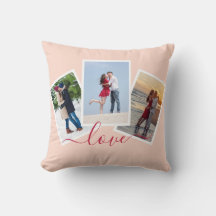 3 Foto-Collage Rosa Rote Schrift Liebe