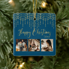 3 Foto Collage Rustic Garland Keramik Cera Keramikornament