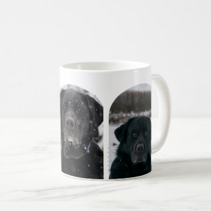 3-Foto-Collage-Vorlage personalisiert Kaffeetasse