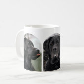 3-Foto-Collage-Vorlage personalisiert Kaffeetasse (Vorderseite Links)