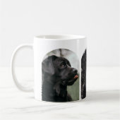 3-Foto-Collage-Vorlage personalisiert Kaffeetasse (Links)