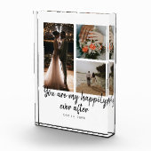 3 Foto Collage Wedding Jahreszitat (Rechts)