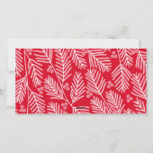 3 Foto - einfach Red Holly - Frohe Weihnachten (Rückseite)