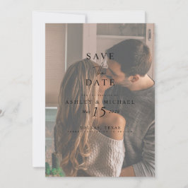 3 Foto Elegant Wedding Website QR Code Save The Date