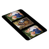 3 Foto Family Collage Brauch Magnet (Rechte Seite)