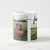 3 Foto FAMILY Tasse (Vorderseite)