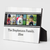 3-Foto-Filmstreifen personalisiertes Foto Fotoplatte (Seite)