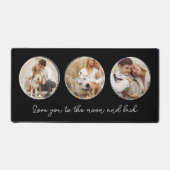 3 Foto Galerie Personalisiert Schreibtischunterlage (Vorderseite)