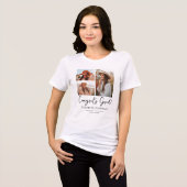 3 Foto Graduate Abschluss Tri-Blend Shirt (Vorderseite voll)